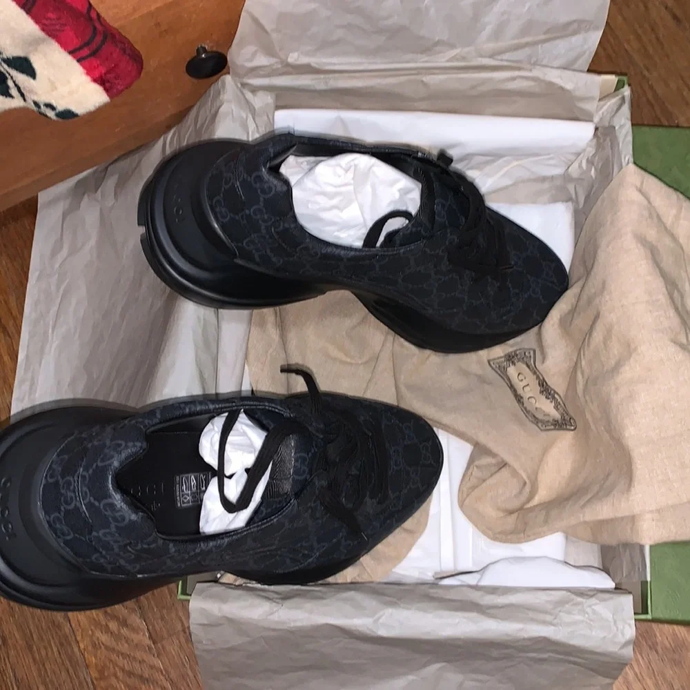 Gucci Black Rython Shoes - Picture 5 of 5